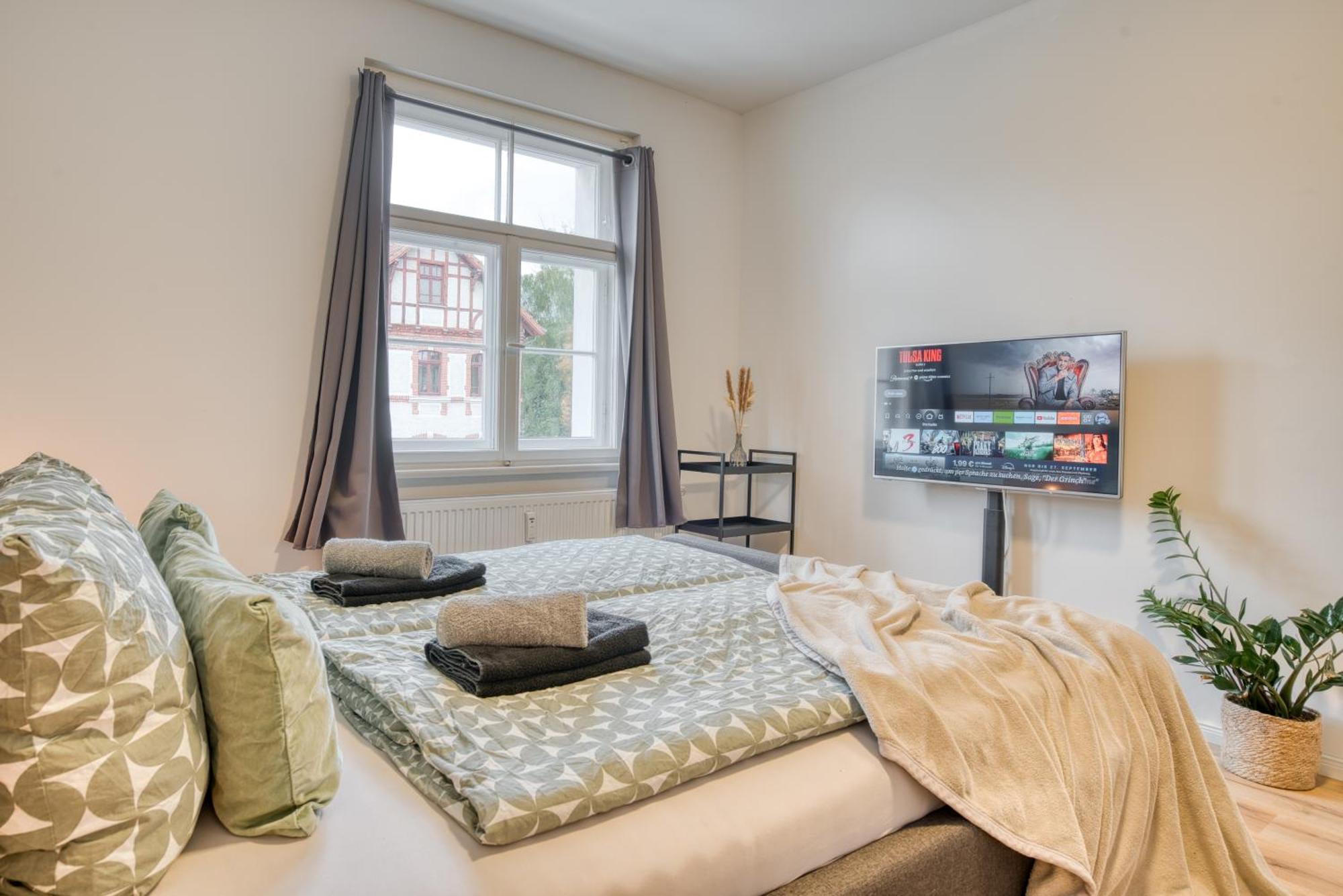 Homy I Stylisches Retroapartment Netflix & Wlan Leipzig Exterior photo